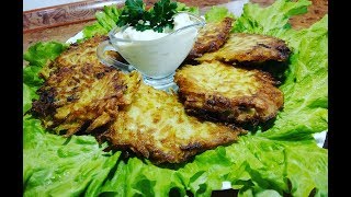 Драники Деруны с Грибами. Невероятная Вкуснятина