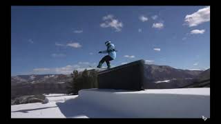 Jamie Anderson 2021 World Champs 2nd place run slopestyle contest