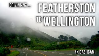 Driving New Zealand: Featherston to Wellington 4K