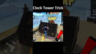 Clock Tower Trick 🔥 Free Fire Best Trick For Tatsuya #shorts