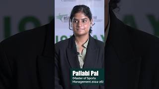 How Pallabi Pal Decided to Pursue Her Career in Sports Management | Master of Sports Management