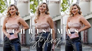 CHIRSTMAS STYLING! 1 SET IN 3 DIFFERENT WAYS!