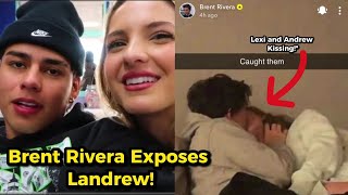 Brent Rivera Exposes Lexi Rivera and Andrew Davila Kissing!? 💞😱 #landrew