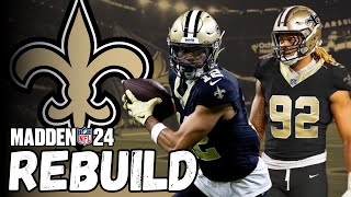 Rebuilding the New Orleans Saints in Madden 24 | Salary Cap NIGHTMARE