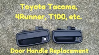 Replace Toyota Tacoma Door Handle | Tacoma 4Runner Tundra T100