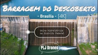 097 - 4K - Drone - Barragem do Descoberto - Brasília - DF - #barragem #hidrelétrica #dji #drone