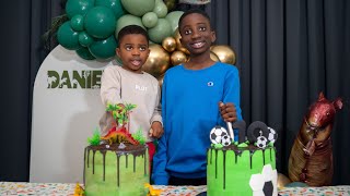 David @10, Daniel @5 / Best birthday party highlights for kids