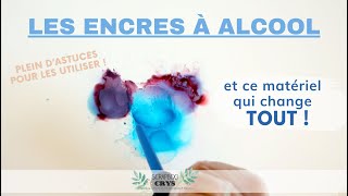 (TUTO SCRAP) LES ENCRES À ALCOOL - GRRRR ces encres Action, QUELLE ESCROQUERIE !😡