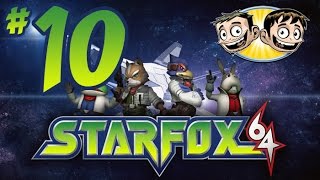 Let's Play Star Fox 64 - PART 10 - Golemech Boss Fight - BroBrahs