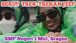 SERUNYA BERMAIN TREK-TREKAN JEEP DI LERENG GUNUNG MERAPI#jelastv