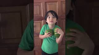 My son loves avocados...sort of #shorts