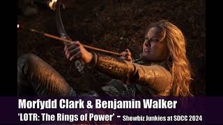 Lord of the Rings: The Rings of Power Morfydd Clark, Benjamin Walker Interview, Season 2 (Audio)