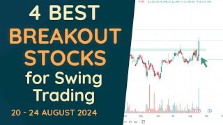 BREAKOUT STOCKS for Tomorrow for Swing Trading in HINDI ( Stocks Analysis 20 - 24August 2024 )