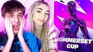 I Played The Sommerset Fortnite Cup 🏆 With Sommerset!?