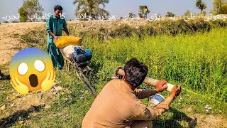 Big Solar Motor Small Tube Well Trying New Solar Technology | Bari Motor Choti Nalli Chalany Tajarba