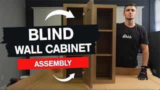 Blind Wall Cabinet Assembly