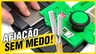 Como afiar formões e facas de plaina com o G-SHARP