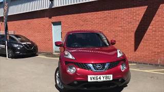 2014 Nissan Juke 1.5 dCi Acenta Premium VK64 YBU at Hylton Nissan Worcester