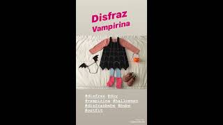 Disfraz Niña Vampirina DIY