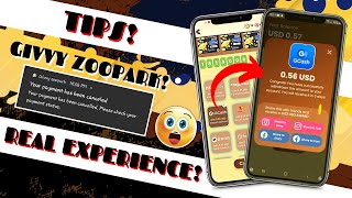 Givvy ZooPark Application! | Legit or Scam Tips Cancelled Payment! | Earning Application 2023