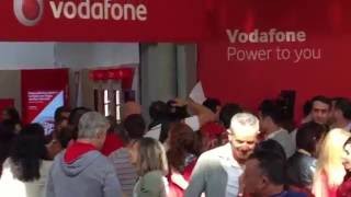 Bruce Willis alla Vodafone di Roma Est 2016