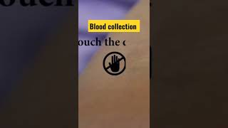 Blood collection #shorts