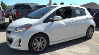 2014 Toyota Yaris SE Review, Start up and Walkaround