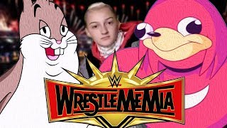 Big Chungus vs Uganda Knuckles vs Backpack Kid | Wrestlememia