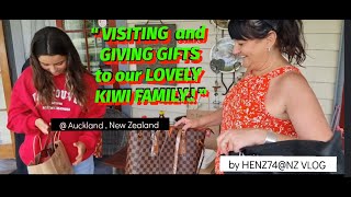 VISITING AND GIVING GIFTS TO OUR LOVELY  KIWI FAMILY! / AUCKLAND, NEW ZEALAND. / HENZ74@NZ VLOG