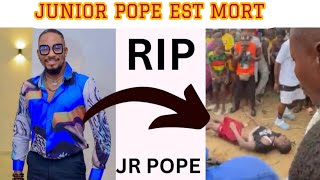 JUNIOR POPE EST MORT. RIP CHAMPION