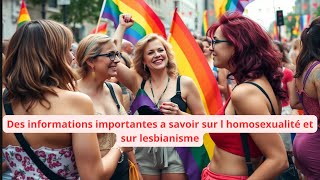 Des informations  importantes  a savoir sur l homosexualité et sur lesbianisme