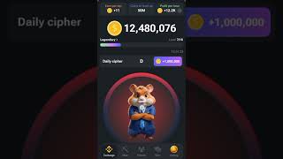 Hamster kombat cipher | hamster kombat | hamster combat | #shorts #crypto #hamsterkombat #telegram