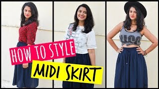 How To Style A Midi-Skirt | Monsoon Fashion