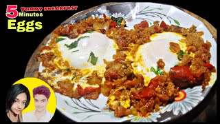 5 Minutes Yummy Breakfast Egg Recipe