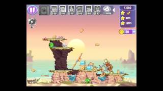 Angry Birds Stella Episode 2 Level 21 - 3 Stars Walkthrough