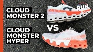 On Cloudmonster Hyper vs On Cloudmonster 2:  Which of On's big beasts is the best daily trainer?