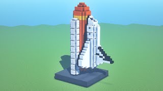 How To Build a Space Shuttle - Minecraft Tutorial