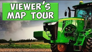 Let's TOUR a Viewer's Map | Millennial Farmer Map FS22