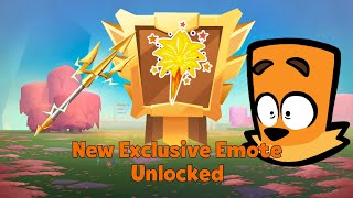 New Year Exclusive emote Unlocked!!!.....