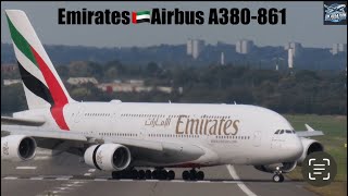 Emirates 🇦🇪 Big Bird 🦅 Airbus A380 Super 👌 Landing At UK 🇬🇧 international Airport 🤖|BHX|✈️✈️✈️✈️