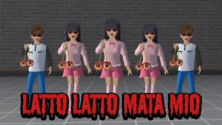 LATTO LATTO MATA MIO || HORROR MOVIE SAKURA SCHOOL SIMULATOR