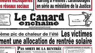 #France : soupçon d'emploi fictif au Canard enchaîné