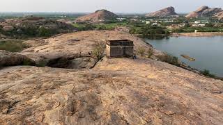 4K Ultra HD | Vijayalaya Choleeswaram [ Ancient Rock Cut Temple ] - Free stock footage