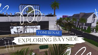 Exploring Bayside City In Second Life By Meela Vanderbuilt | Yomi Renae