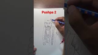 Pushpa 2 drawing #pushpa #pushpa2 #pushpamovie #pushparaj #shorts #drawingtutorial