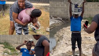 10yrs Old boy seen doing bricklayer work to feed his lazy mother