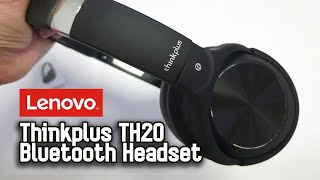 A closer look of Lenovo TH20 Thinkplus Headset and Unboxing