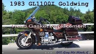 1983 Honda GL1100 Goldwing Head Gasket Replacement