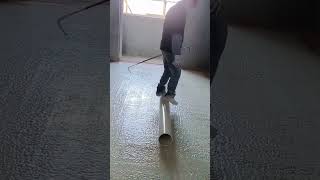 Unique Floor Leveling Method | Revolving on a Circular Pipe