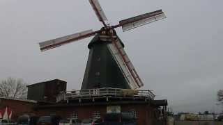 Windmühle 1813 windmill in Bardowick, Lower Saxony, Germany 08. february 2014